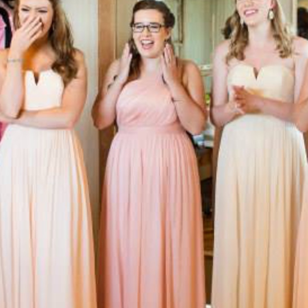 J Crew Silk Chiffon ‘Kylie’ Bridesmaid Dress